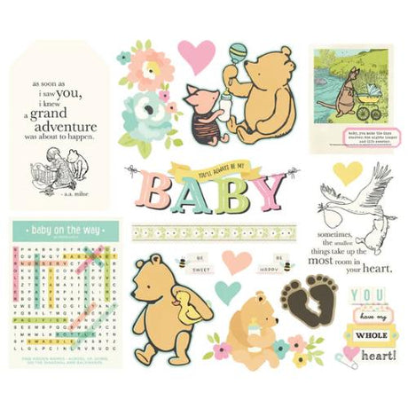 Simple Stories Say Cheese Classic Pooh Baby Big Bits & Pieces