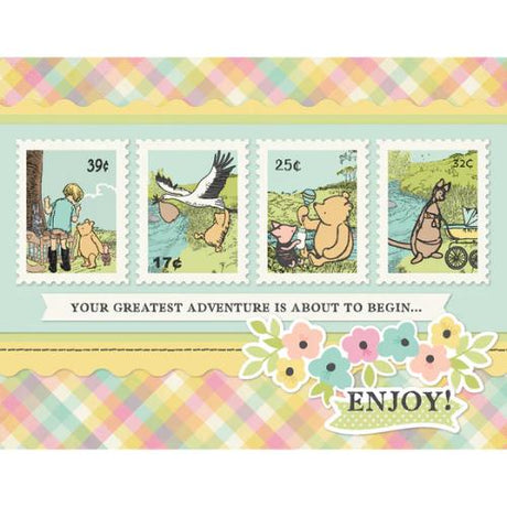 Simple Stories Say Cheese Classic Pooh Baby Simple Cards Card Kit - Postage as per Actual