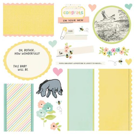 Simple Stories Say Cheese Classic Pooh Baby Simple Cards Card Kit - Postage as per Actual