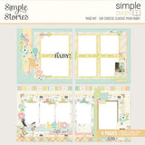 Simple Stories Say Cheese Classic Pooh Baby Simple Pages Page Kit - Postage as per Actual