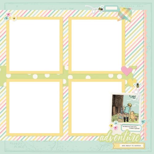 Simple Stories Say Cheese Classic Pooh Baby Simple Pages Page Kit - Postage as per Actual
