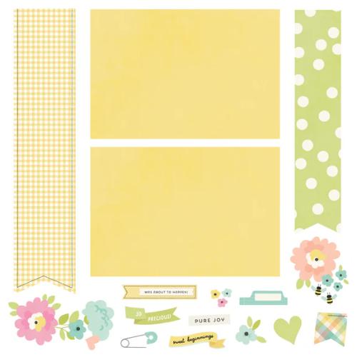 Simple Stories Say Cheese Classic Pooh Baby Simple Pages Page Kit - Postage as per Actual