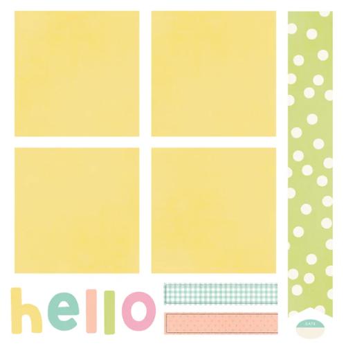 Simple Stories Say Cheese Classic Pooh Baby Simple Pages Page Kit - Postage as per Actual