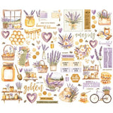 Simple Vintage Lavender Fields Bits & Pieces