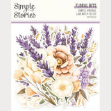 Simple Vintage Lavender Fields Floral Bits & Pieces