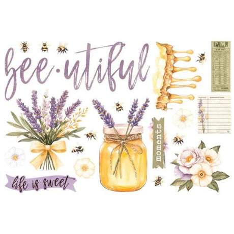 Simple Vintage Lavender Fields Simple Pages Page Pieces