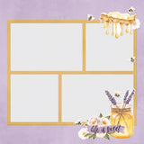 Simple Vintage Lavender Fields Simple Pages Page Pieces
