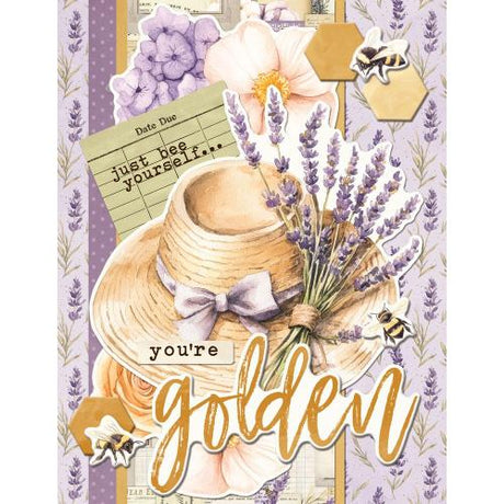 Simple Vintage Lavender Fields Simple Cards Card Kit - Postage as per Actual