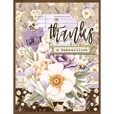 Simple Vintage Lavender Fields Simple Cards Card Kit - Postage as per Actual