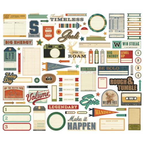 Simple Stories Rustic Legend Journal Bits & Pieces