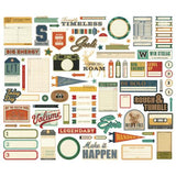 Simple Stories Rustic Legend Journal Bits & Pieces