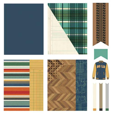 Simple Stories Rustic Legend Simple Cards Card Kit - Postage as per Actual