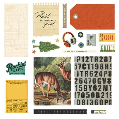 Simple Stories Rustic Legend Simple Cards Card Kit - Postage as per Actual