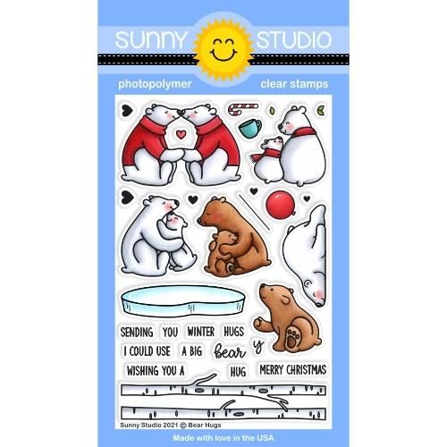 Sunny Studios - Bear Hugs Stamps