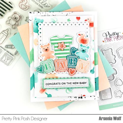 Pretty Pink Posh - Baby Basics Stamp Set