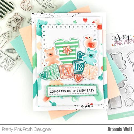 Pretty Pink Posh - Baby Basics Stamp Set