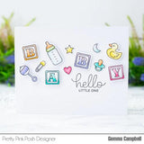 Pretty Pink Posh - Baby Basics Stamp Set