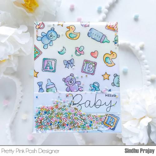 Pretty Pink Posh - Baby Basics Stamp Set