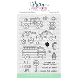 Pretty Pink Posh - Helper Vehicles Stamp Set