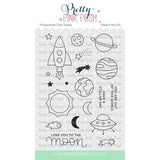 Pretty Pink Posh - Outer Space Stamp Set