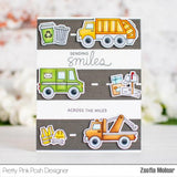 Pretty Pink Posh - Utility Vehicles Stamp Set