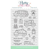 Pretty Pink Posh - Utility Vehicles Stamp Set