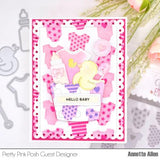 Pretty Pink Posh - Layered Onesies Stencils (2 Pack)