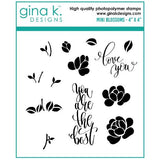 Gina K Designs - STAMPS- Mini Blossoms MINI