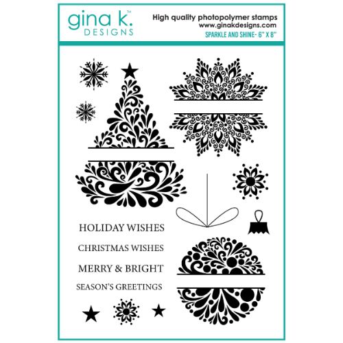 Gina K Designs - Clear Stamps- Sparkle and Shine