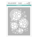 Spellbinders - Lots of Circles Stencils from the All About Christmas Collection by Lisa Horton