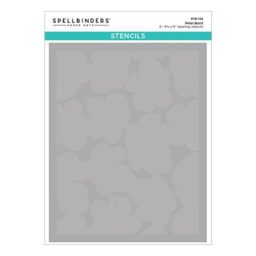 Spellbinders - Petal Burst Layered Stencil