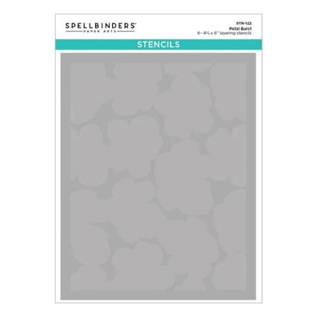 Spellbinders - Petal Burst Layered Stencil