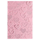 Sizzix - 3-D Textured Impressions Embossing Folder - Hearts