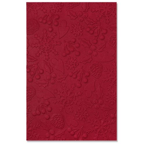 Sizzix - Multi-Level Textured Impressions Embossing Folder - Winter Pattern by Jennifer Ogborn