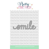 Pretty Pink Posh - Smile Script Die