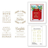 Spellbinders - All-Occasion Mailbox Greetings Glimmer Hot Foil Plate