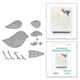 Spellbinders - Little Chickadee Etched Dies