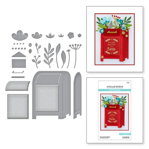 Spellbinders - Parcel & Post Mailbox Etched Dies