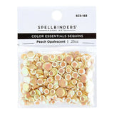 Spellbinders - Peach Opalescent Color Essentials Sequins