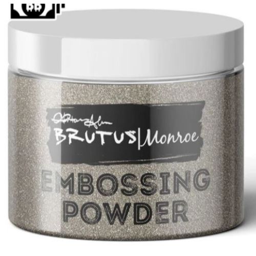 Brutus Monroe - Metallic Embossing Powder (1 Ounce Jar) - Sterling