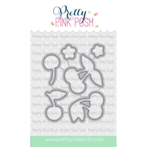 Pretty Pink Posh - Sweet Cherries Coordinating Die Set