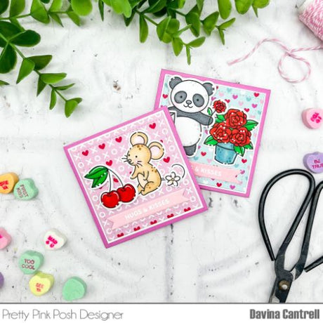 Pretty Pink Posh - Sweet Note Die