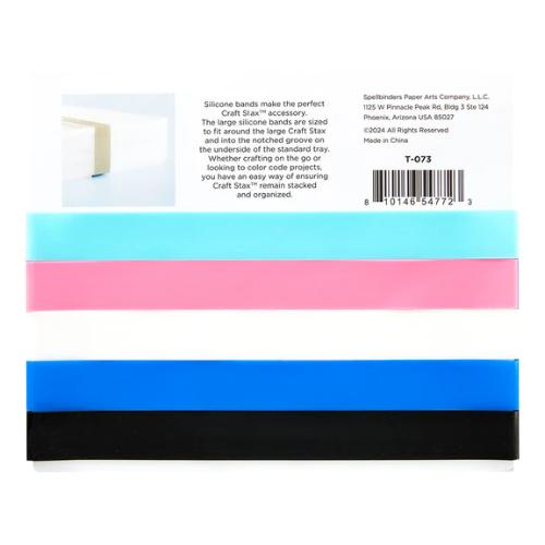 Spellbinders - Craft Stax Silicone Bands Large