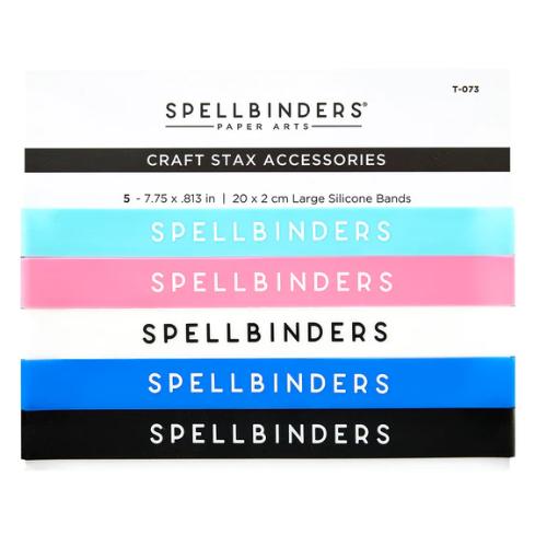 Spellbinders - Craft Stax Silicone Bands Large