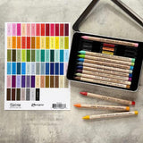 Tim Holtz Distress Mini Ink Pad Label Sheets Black Printing