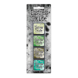 Tim Holtz Distress Mini Oxide Ink Pad Kit #15 Greens