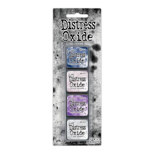 Tim Holtz Distress Mini Oxide Ink Pad Kit #17 Purple