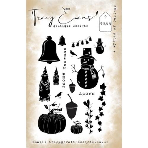 Tracy Evans A Myriad of Designs A5 Stamp (TE044)