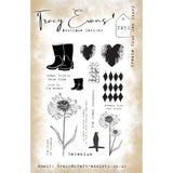 Tracy Evans Create Your Own Story A5 Stamp (TE051)
