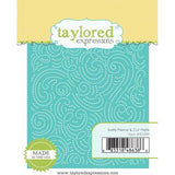 Taylored Expressions - Swirls Pierce & Cut Plate